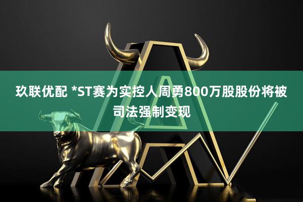 玖联优配 *ST赛为实控人周勇800万股股份将被司法强制变现
